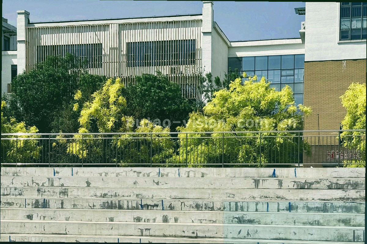 多张案例页面截图在桌面上错落叠放，边缘泛着紫色光晕
